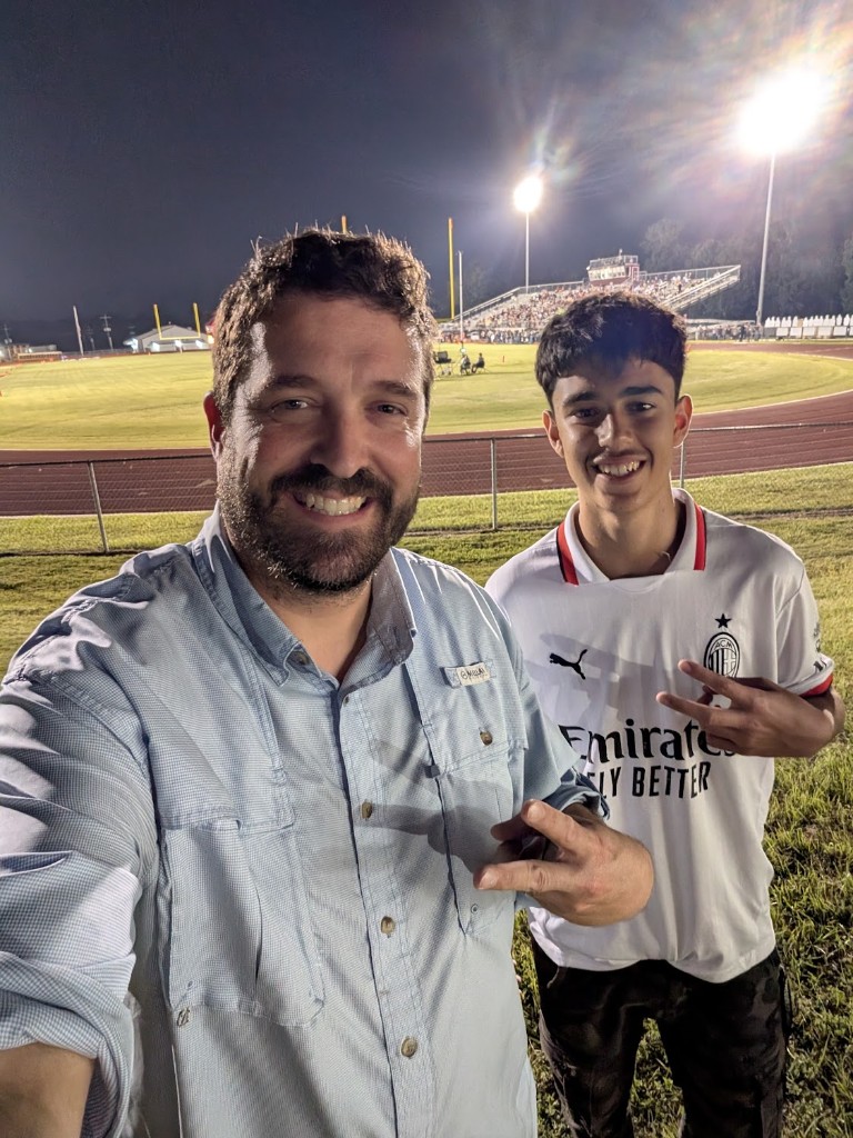 Game night at the stadium